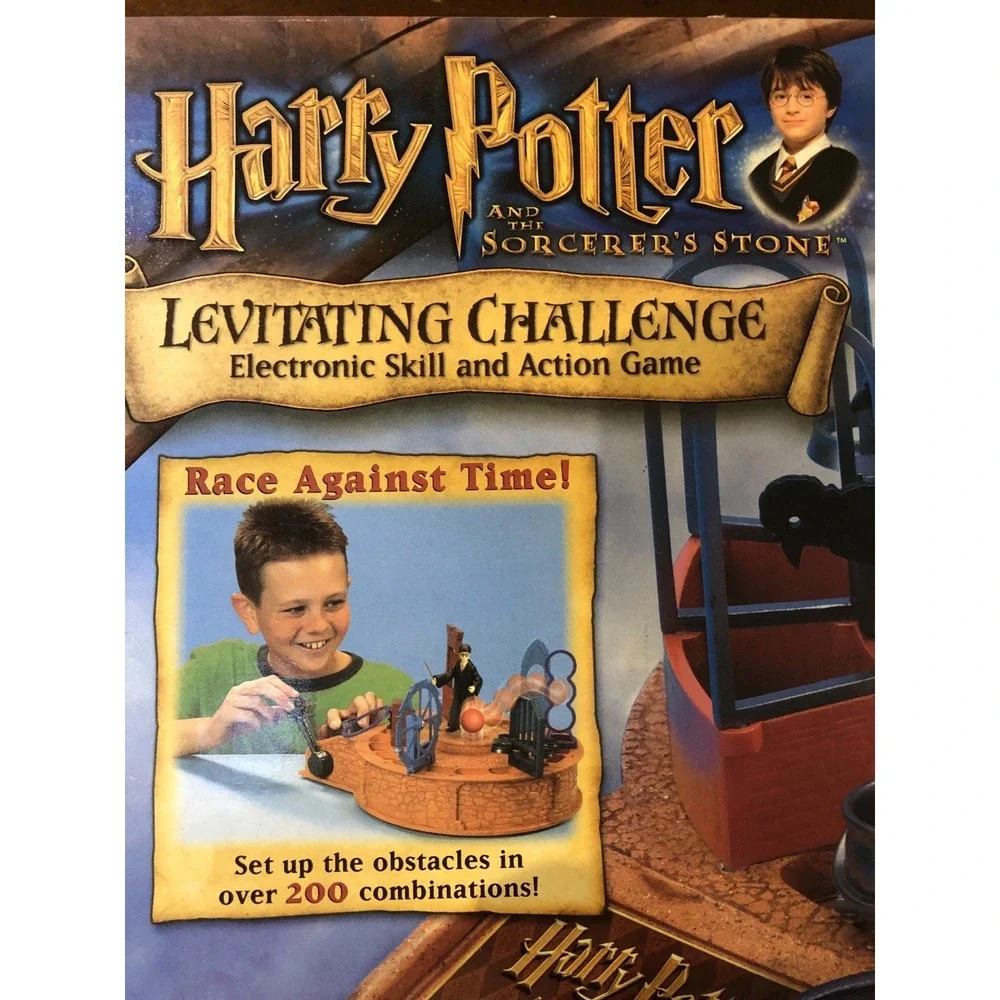 Vintage Harry Potter and the Sorcerer's Stone Levitating Challenge Game 2001 - Picture 3 of 13